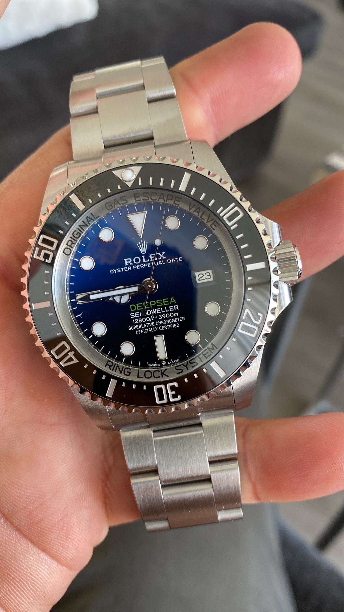 james cameron rolex deepsea